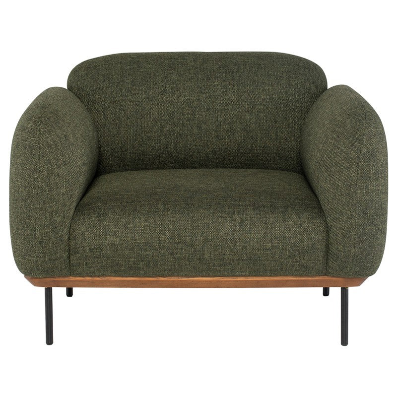 Nuevo - HGSC380 - Occasional Chair - Benson - Hunter Green Tweed