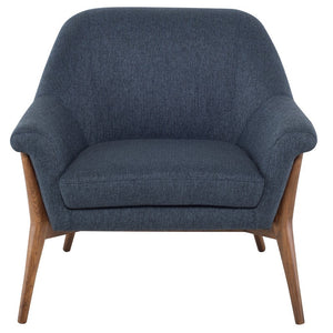 Nuevo - HGSC385 - Occasional Chair - Charlize - Denim Tweed