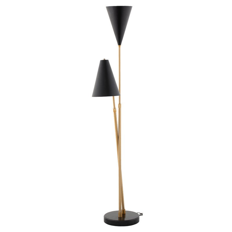 Nuevo - HGSK195 - Floor Light - Celika - Black