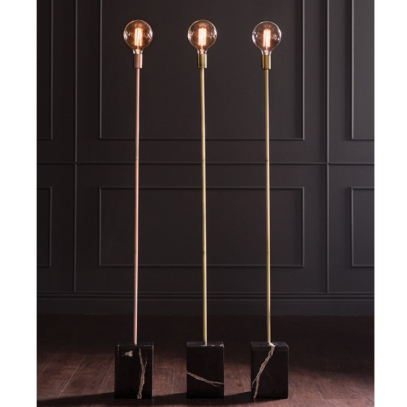 Nuevo - HGSK224 - Floor Light - Slim - Brass