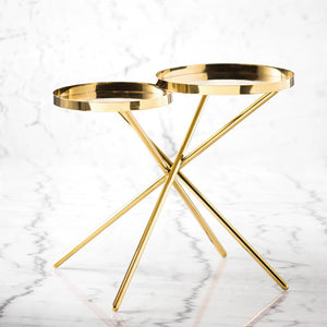 Nuevo - HGSX399 - Side Table - Olivia - Gold