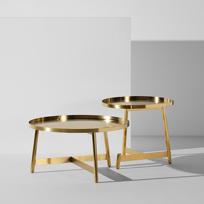 Nuevo - HGSX478 - Side Table - Landon - Gold