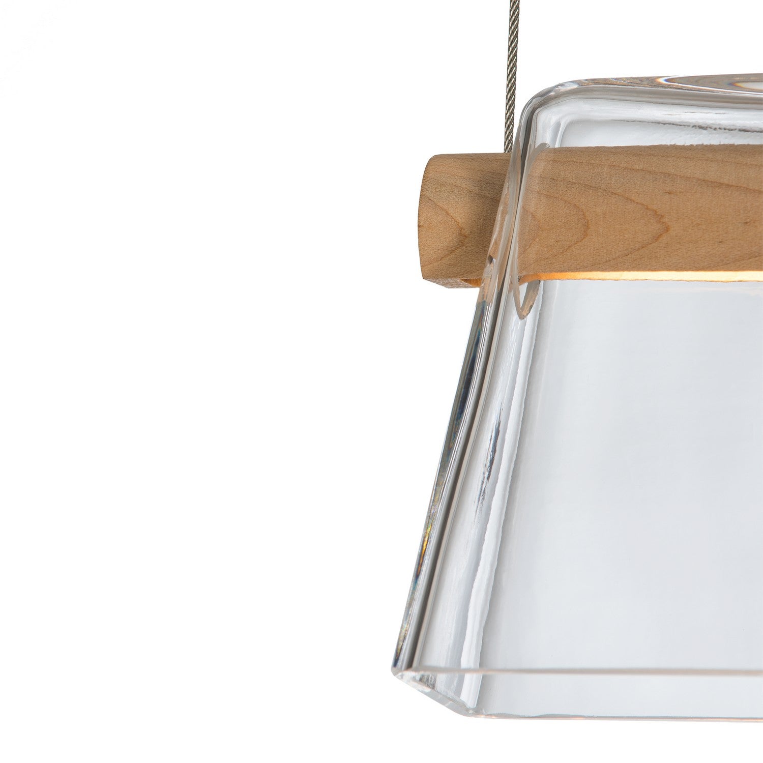 Hubbardton Forge - 151060-LED-STND-10-WD-ZM0560 - Cowbell LED Mini Pendant - Cowbell - Black