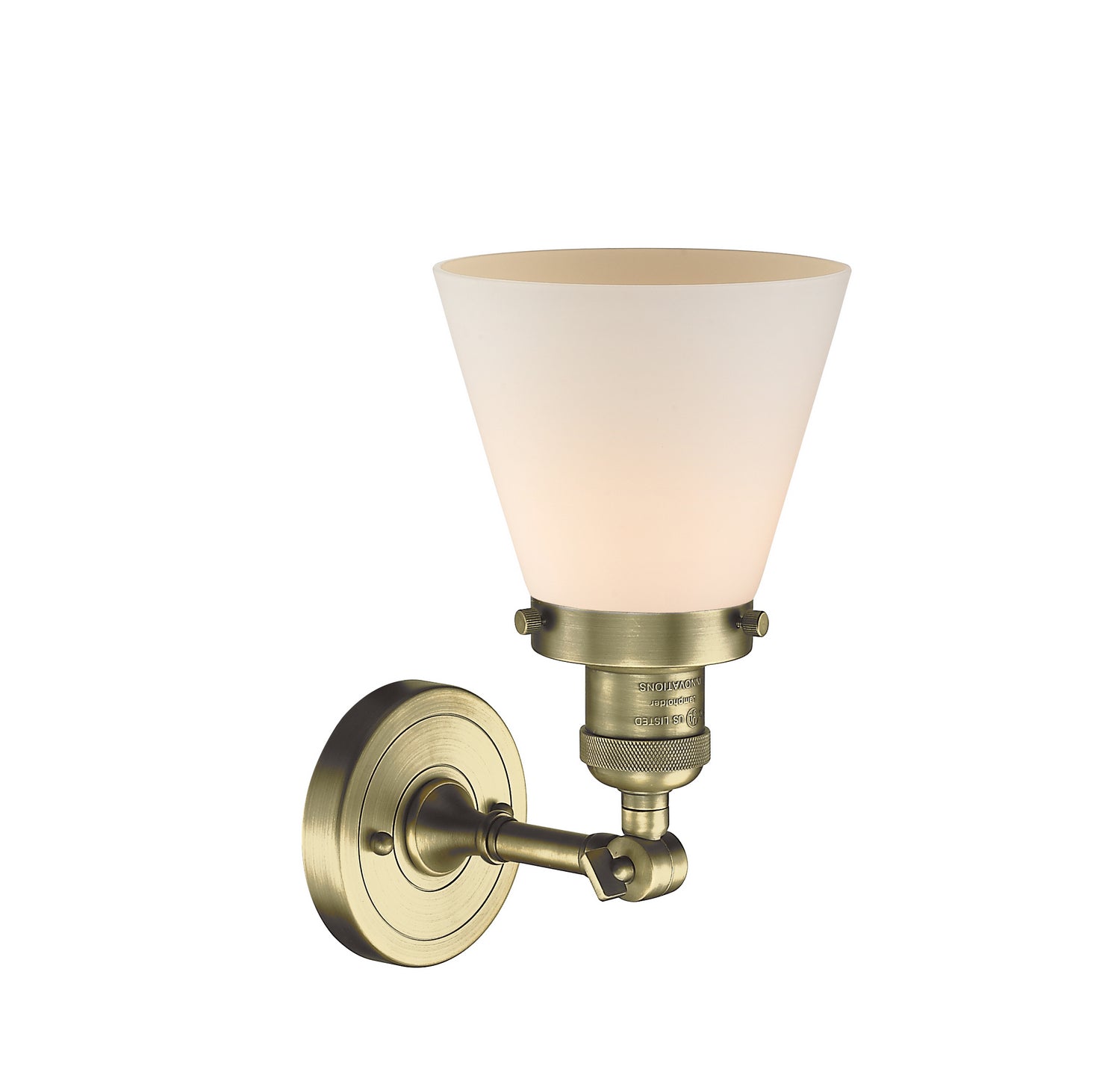 Innovations - 203-AB-G61-LED - LED Wall Sconce - Franklin Restoration - Antique Brass