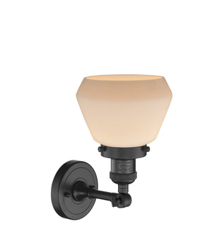 Innovations - 203-BK-G171 - One Light Wall Sconce - Franklin Restoration - Matte Black