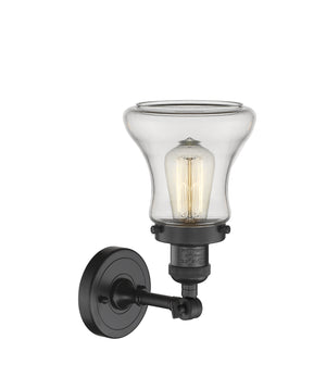 Innovations - 203-BK-G192 - One Light Wall Sconce - Franklin Restoration - Matte Black