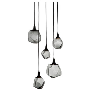 Hammerton Studio - CHB0039-05-MB-S-C01-L1 - LED Pendant - Gem - Matte Black