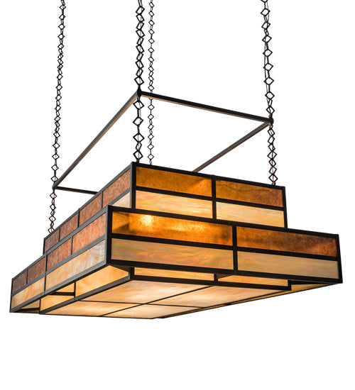 Meyda Tiffany - 196574 - 12 Light Pendant - Hyde Park - Oil Rubbed Bronze