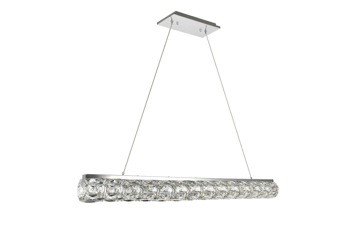 Elegant Lighting - 3501D42C - LED Chandelier - Valetta - Chrome