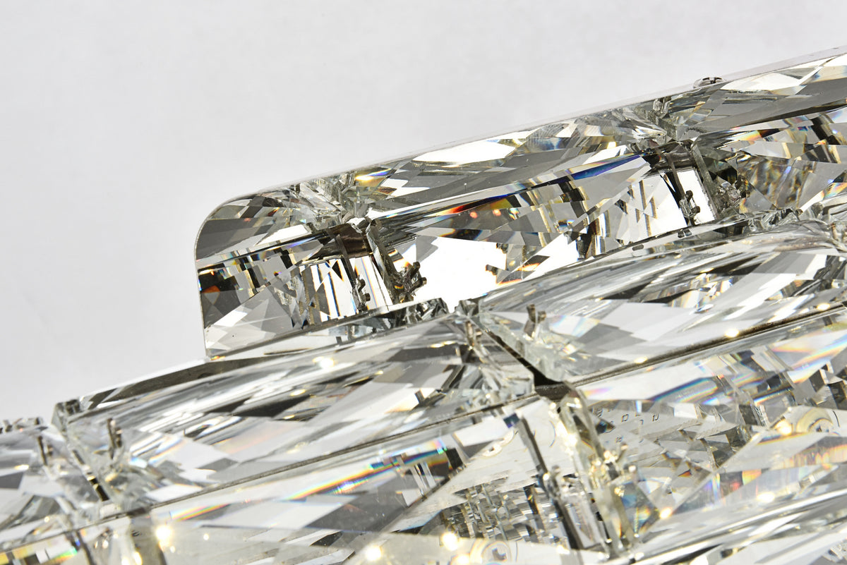 Elegant Lighting - 3501W24C - LED Bath Sconce - Valetta - Chrome