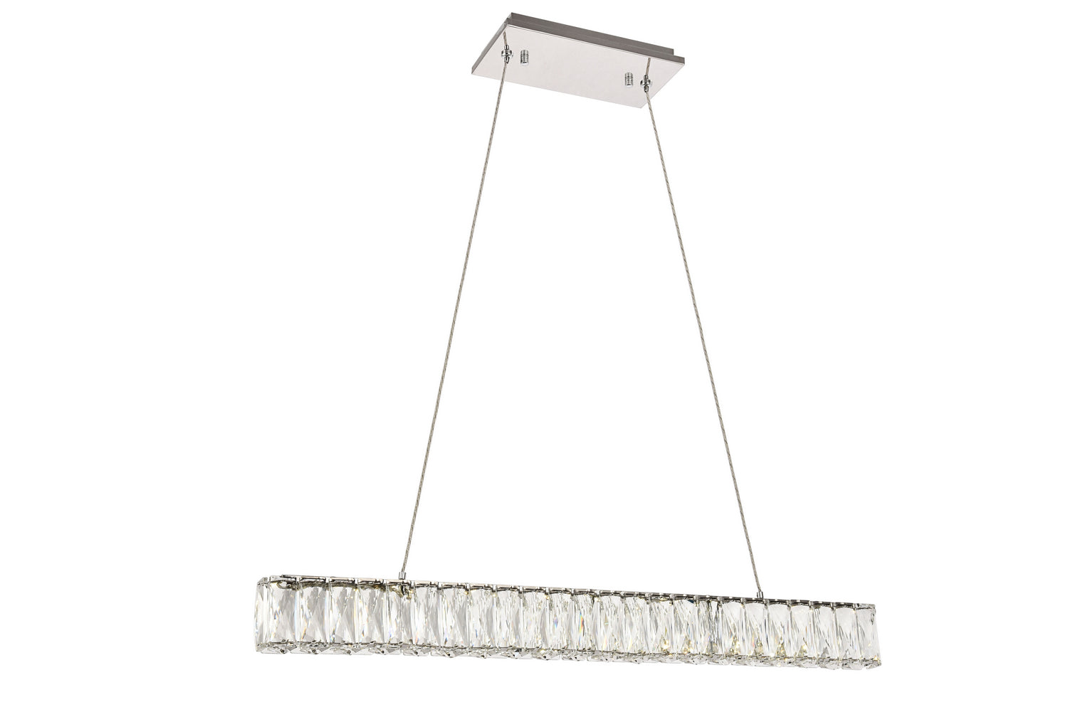 Elegant Lighting - 3502D31C - LED Chandelier - Monroe - Chrome