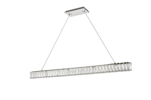 Elegant Lighting - 3502D47C - LED Chandelier - Monroe - Chrome