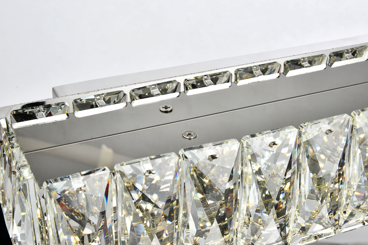 Elegant Lighting - 3502W32C - LED Bath Sconce - Monroe - Chrome