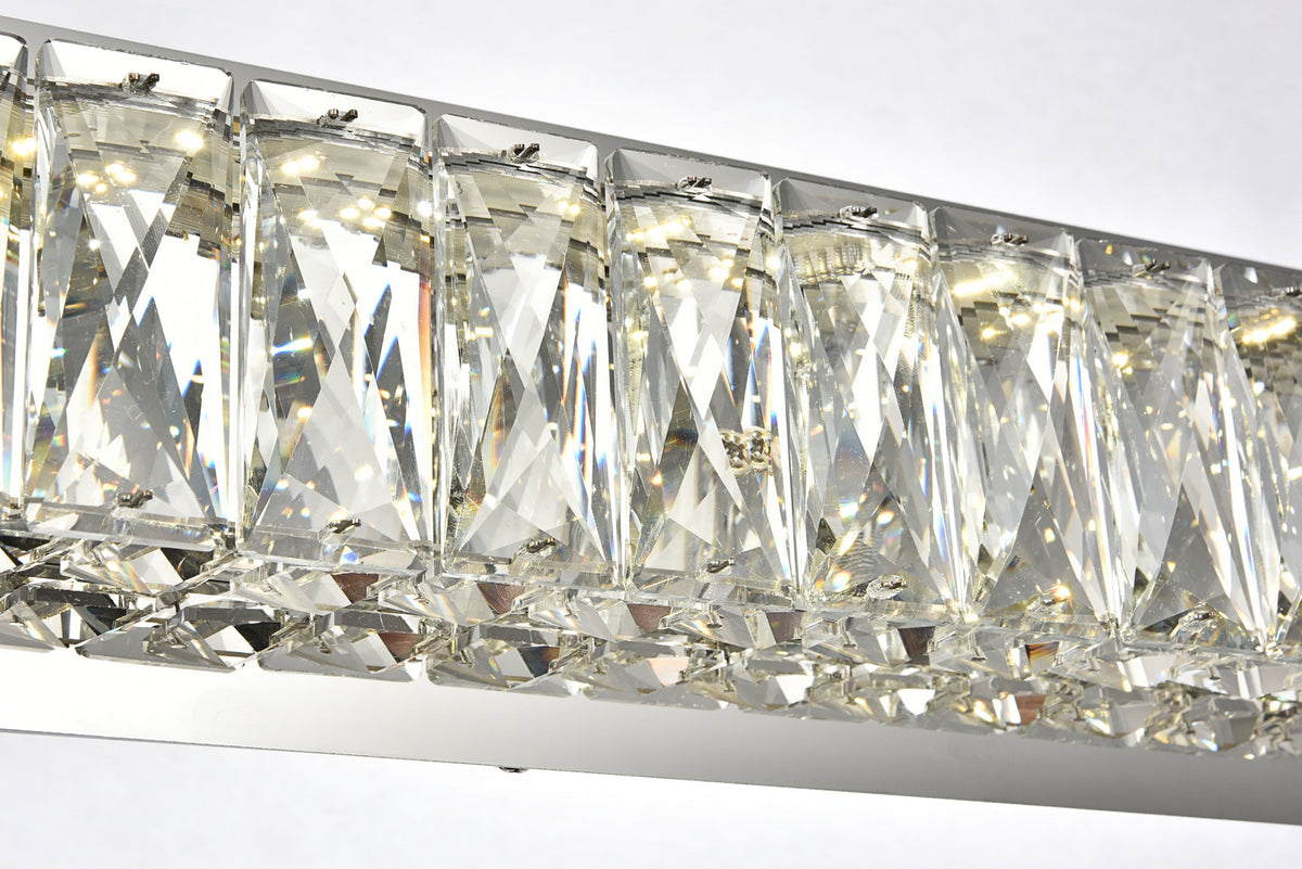 Elegant Lighting - 3502W32C - LED Bath Sconce - Monroe - Chrome