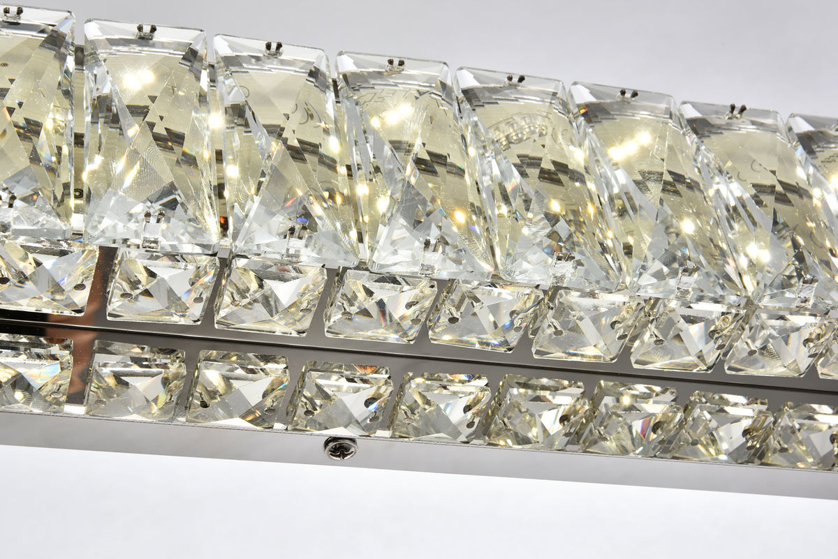 Elegant Lighting - 3502W32C - LED Bath Sconce - Monroe - Chrome