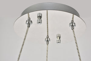 Elegant Lighting - 3503D17C - LED Chandelier - Monroe - Chrome