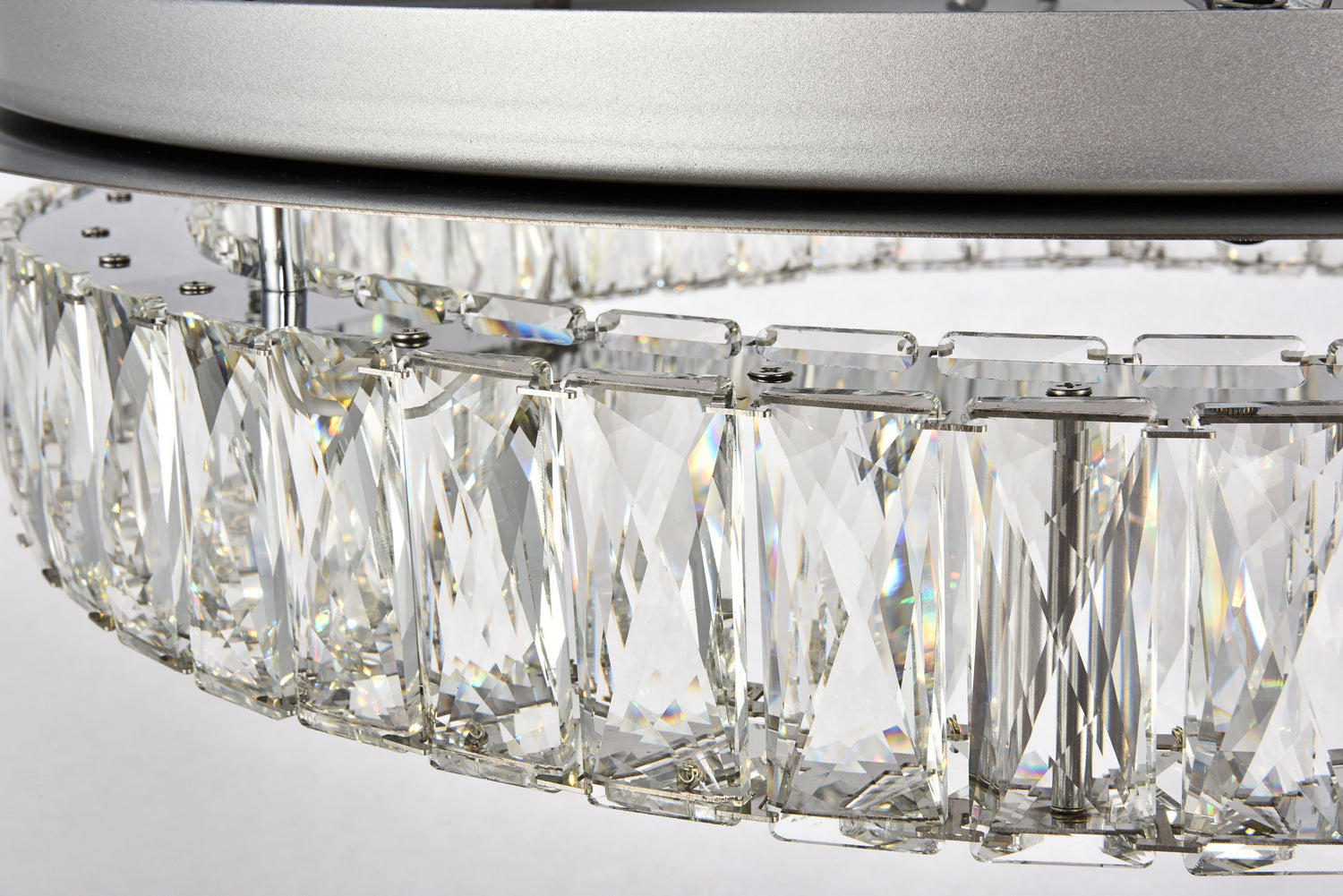 Elegant Lighting - 3503F26C - LED Flush Mount - Monroe - Chrome