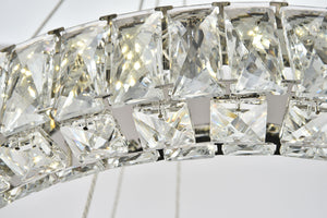 Elegant Lighting - 3503G24C - LED Chandelier - Monroe - Chrome