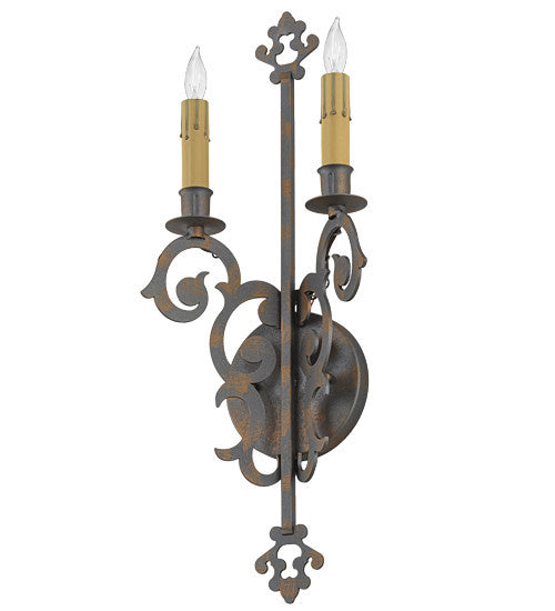 2nd Avenue - 04.0971.2.ADA.074U - Two Light Wall Sconce - Aneila - French Bronze