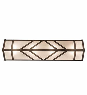 2nd Avenue - S21719-23.GP - Four Light Wall Sconce - Santa Fe - Rusty Nail