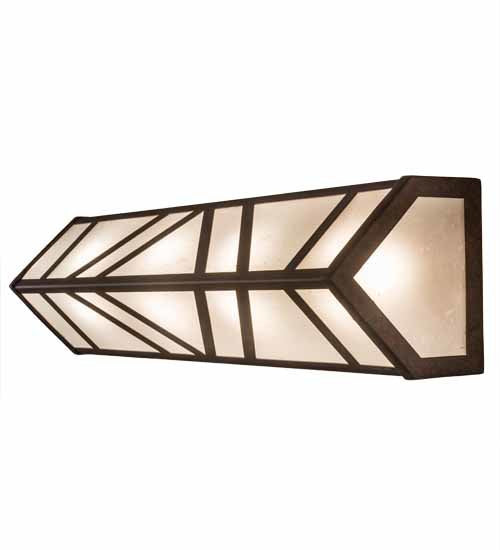 2nd Avenue - S21719-23.GP - Four Light Wall Sconce - Santa Fe - Rusty Nail