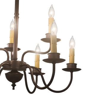 2nd Avenue - 58303-46 - Nine Light Chandelier - Ean - Mahogany Bronze