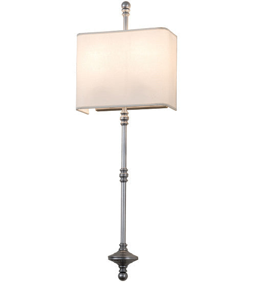 2nd Avenue - 34454-12 - Two Light Wall Sconce - Muirfield - Weatherable Silver