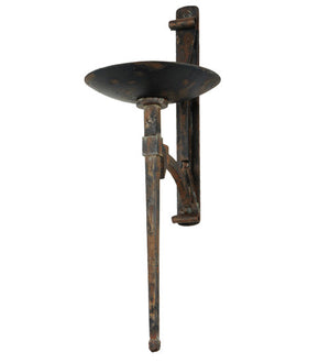 2nd Avenue - 121769-3 - Candle Holder - Gothic - Hand Rubbed Rusted & Waxed Iron