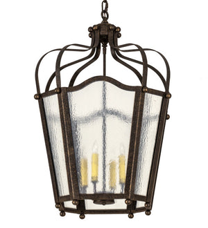 2nd Avenue - 87406.18.F500 - Four Light Pendant - Citadel - Golden Bronze