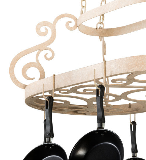 2nd Avenue - 87268.38.013T - Pot Rack - Neo - Tuscan Ivory