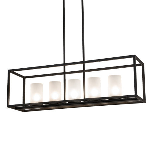 2nd Avenue - 54061-13 - Five Light Pendant - Affinity - Timeless Bronze