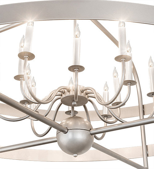 2nd Avenue - 48259-1067 - 12 Light Chandelier - Aldari - Nickel Powder Coat