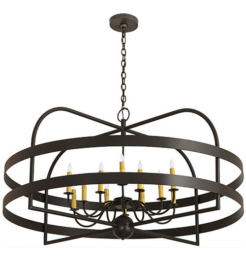 2nd Avenue - 49862-1 - 12 Light Chandelier - Aldari - Timeless Bronze