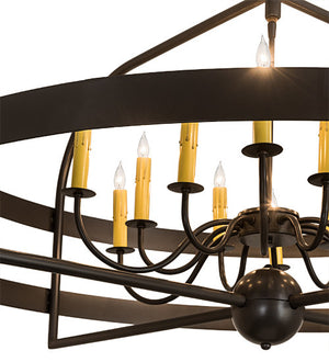 2nd Avenue - 49862-1 - 12 Light Chandelier - Aldari - Timeless Bronze