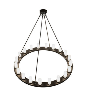 2nd Avenue - 18742-44 - 20 Light Chandelier - Loxley - Blackwash