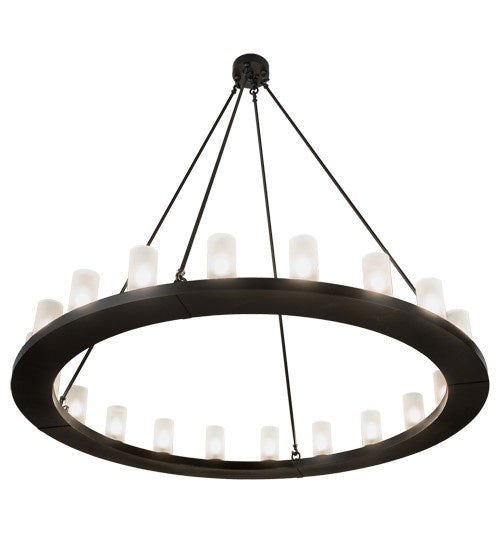 2nd Avenue - 18742-44 - 20 Light Chandelier - Loxley - Blackwash