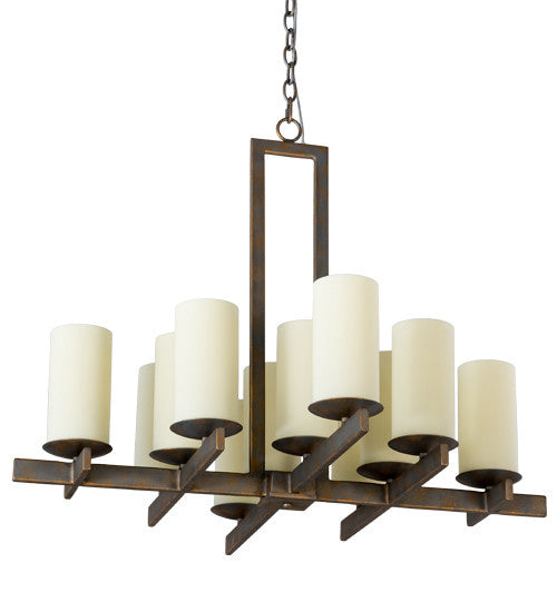 2nd Avenue - 871354.36.IV.074U - 12 Light Chandelier - Dante - French Bronze