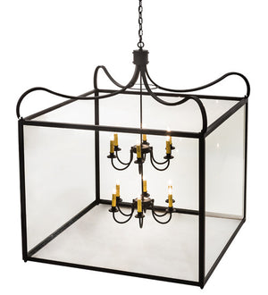 2nd Avenue - 2549-34 - 16 Light Pendant - Rennes - Wrought Iron