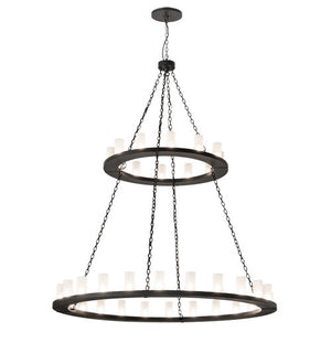 2nd Avenue - 48259-1110 - 36 Light Chandelier - Loxley - Textured Black