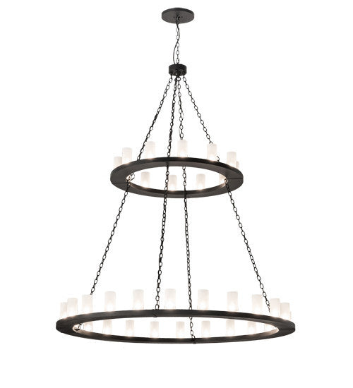 2nd Avenue - 48259-1110 - 36 Light Chandelier - Loxley - Textured Black