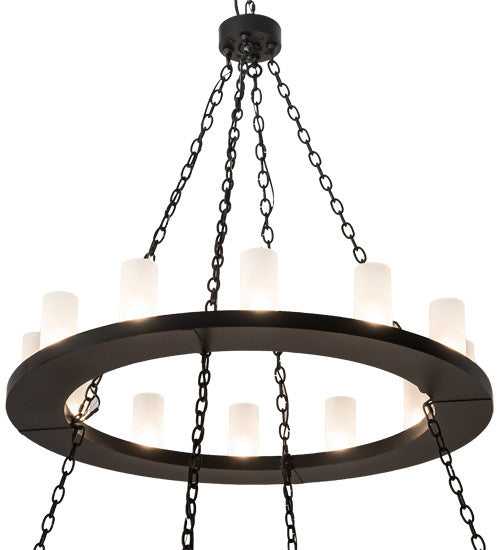 2nd Avenue - 48259-1110 - 36 Light Chandelier - Loxley - Textured Black