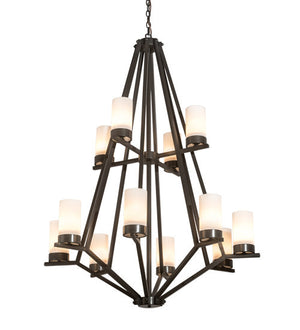 2nd Avenue - 736-43 - 12 Light Chandelier - Galen - Timeless Bronze