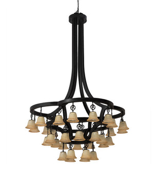 2nd Avenue - 204278-29 - LED Chandelier - Cretella - Solar Black