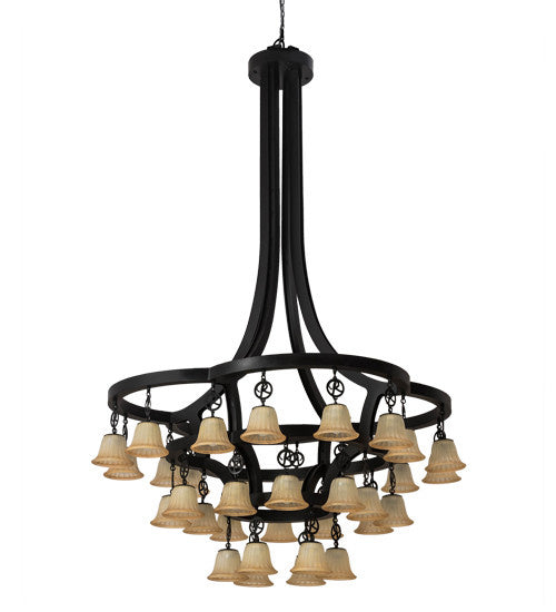 2nd Avenue - 204278-29 - LED Chandelier - Cretella - Solar Black