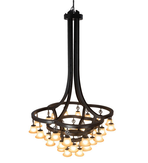 2nd Avenue - 204278-29 - LED Chandelier - Cretella - Solar Black