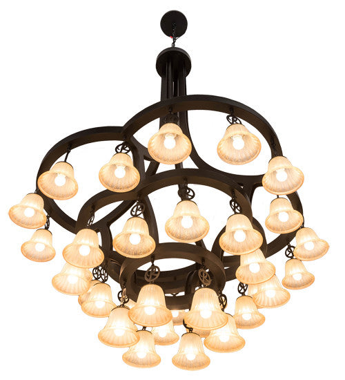 2nd Avenue - 204278-29 - LED Chandelier - Cretella - Solar Black