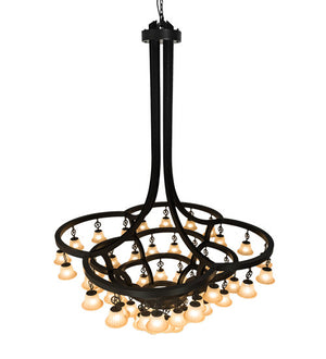 2nd Avenue - 204278-28 - LED Chandelier - Cretella - Solar Black