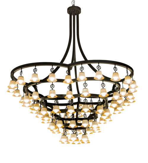 2nd Avenue - 204278-26 - LED Chandelier - Cretella - Solar Black