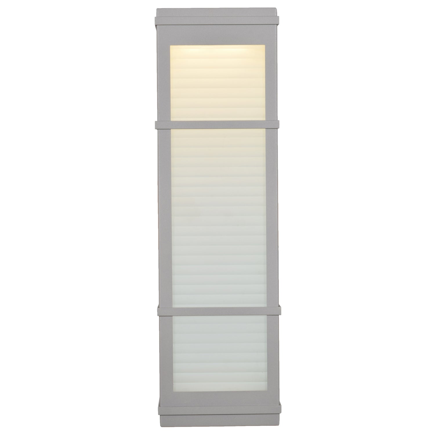 Access - 20040LEDDMG-SAT/RFR - LED Wall Fixture - Metropolis - Satin