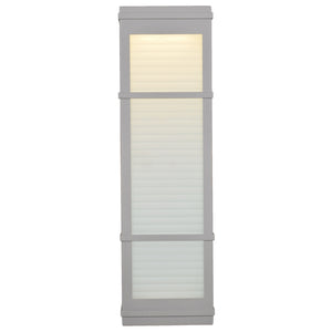 Access - 20040LEDDMG-SAT/RFR - LED Wall Fixture - Metropolis - Satin